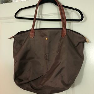Longchamp 💫 Brown Leather Tote